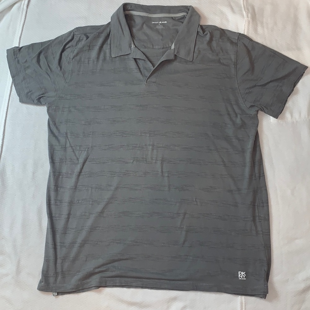 DKNY Grey Collared Men’s Shirt